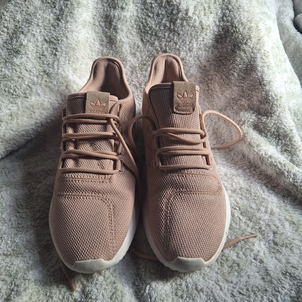 Adidas Tubular Shadow J 'Ash Pearl', Size 6
